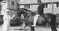 Queen Mary with Warrior at Mottistone